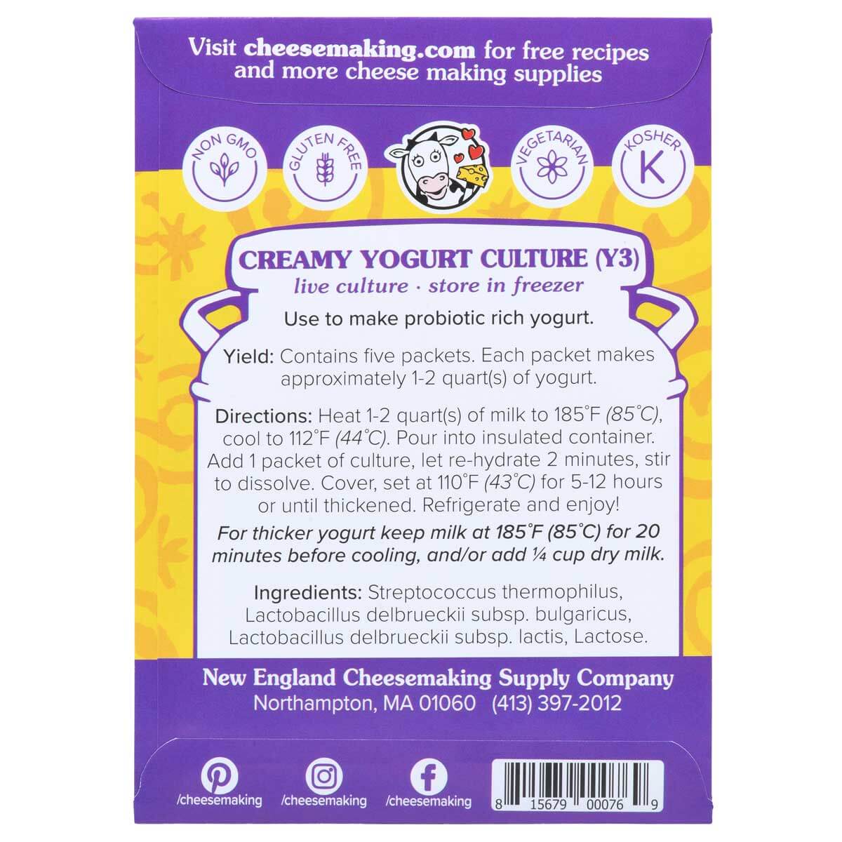 Yogurt Starter Culture (Creamy) - Image 2